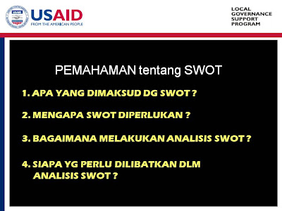 Pemahaman Tentang SWOT