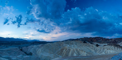 Twilight at Zabriskie Point, Death Valley National Park