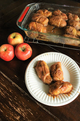 Easy Apple Dumplings #AppleWeek #sponsored