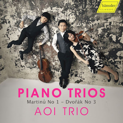 Piano Trios Martinu No 1 Dvorak No 3 Aoi Trio Album