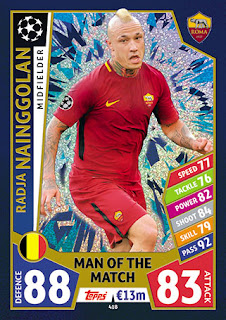 Topps Match Attax UEFA Champions League 2017-2018 AS Roma Set