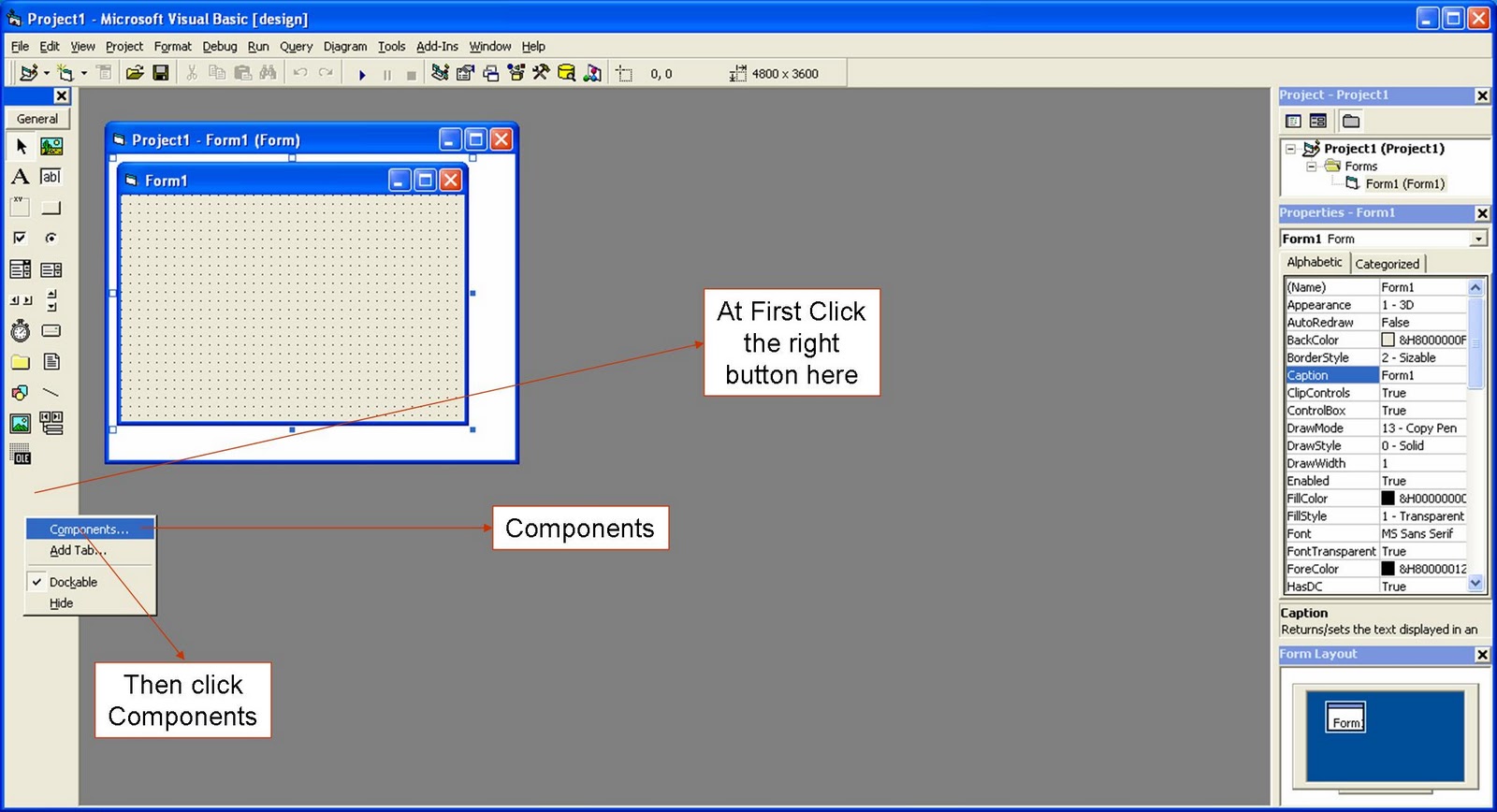 Visual Basic 6.0 Tutorials Code & Project For Beginners 