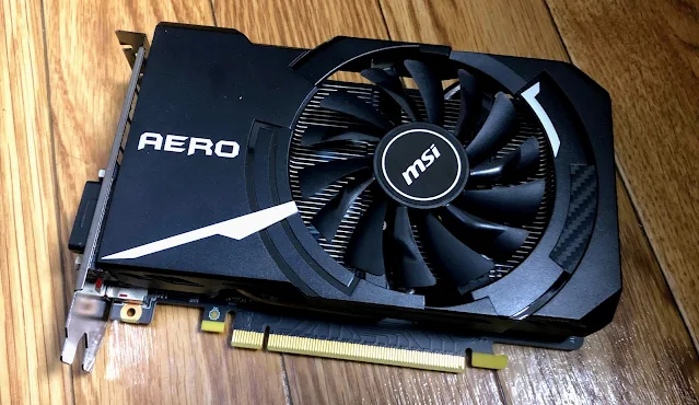 GTX1060 AEROの全体