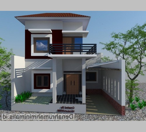  Desain  Atap  Rumah  2 Lantai Datar Sederhana  Modern Terbaru 2019