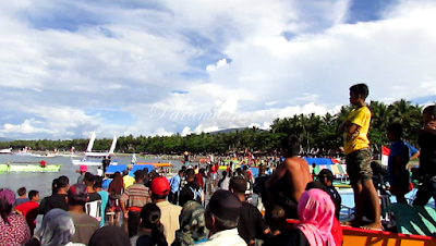 Balapan Kapal Katinting Pantai Batu Pinagut 2017