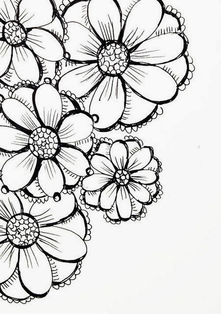 Flowers Drawing / Sketching