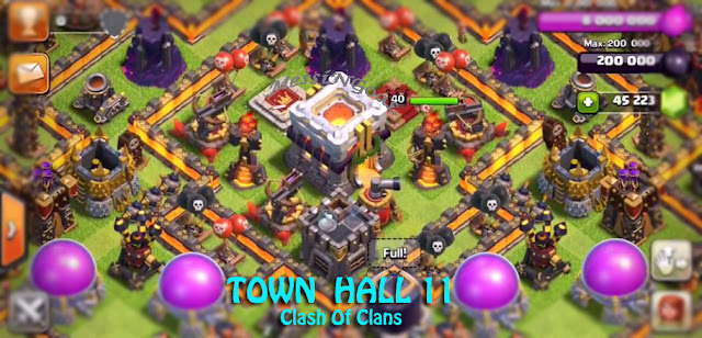 Clash Of Clans Update Town Hall 11, Hero, dan Pertahanan Baru