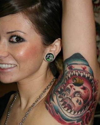 11 unusual armpit tattoos