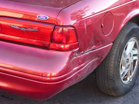 Collision repair on 1996 Ford Thunderbird