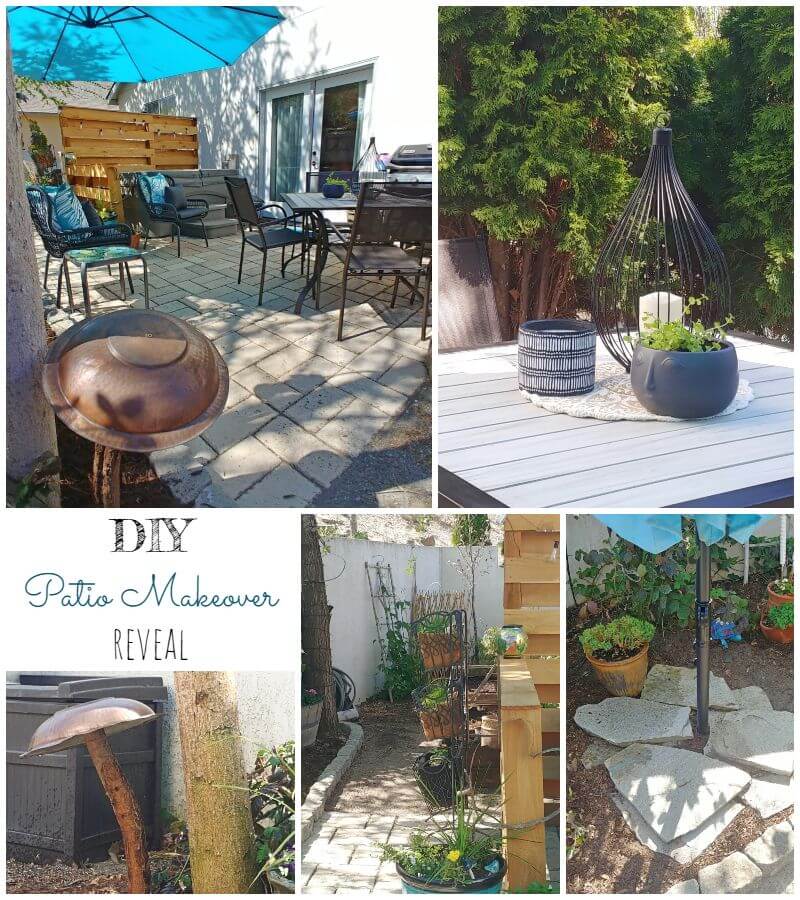 Budget Patio Makeover Reveal