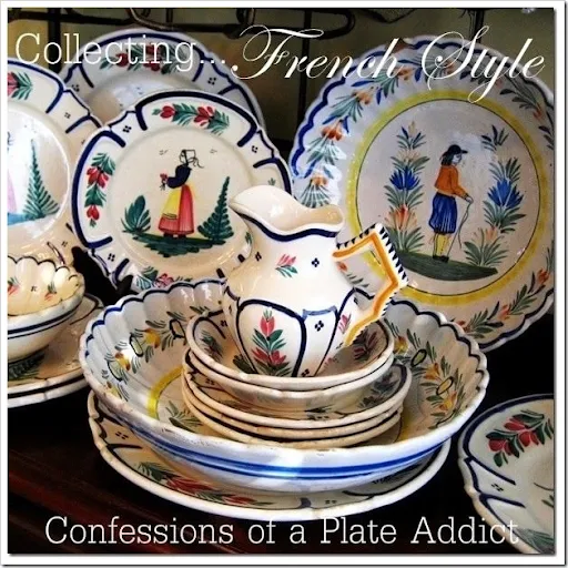 CONFESSIONS OF A PLATE ADDICT Collecting...French Style