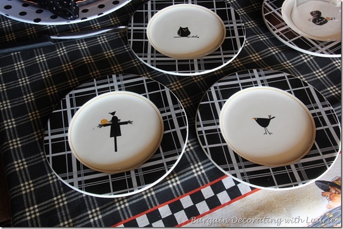 Halloween Luncheon Butter Plates