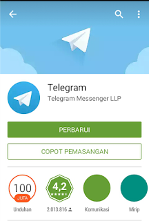 Telegram di playstore