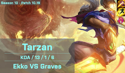 Tarzan Ekko JG vs Graves - KR 10.19