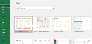 Membuat Kalender Tahunan Excel