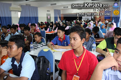 ISMA Johor: Seminar Kerjaya 2011 di SMK Taman Desa Skudai