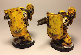 Pre-Heresy Imperial Fists Breacher Squad