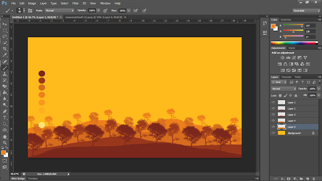 Flat Landscape Tutorial