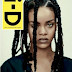 Rihanna Covers i-D mags with a Supper Braid Style