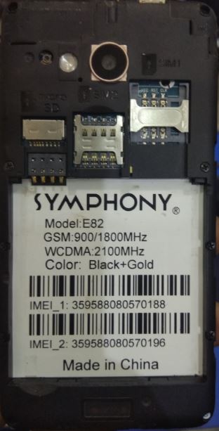 Symphony V99 HW1 V9 Customer Care Stock Firmware