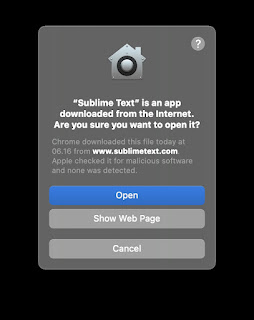 Cara download dan Install Sublime Text 4 di Macbook/MacOS