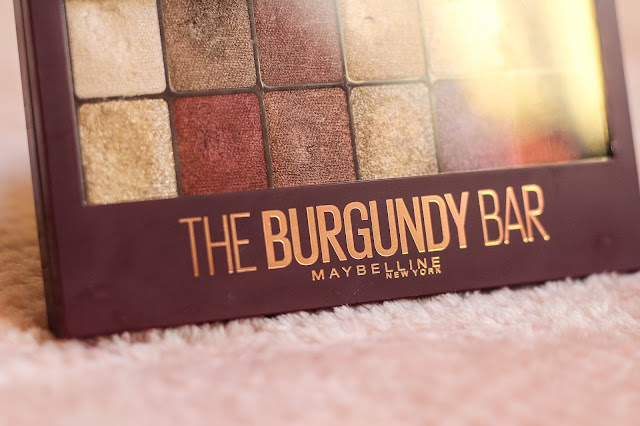 The Burgundy Bar eyeshadow palette review