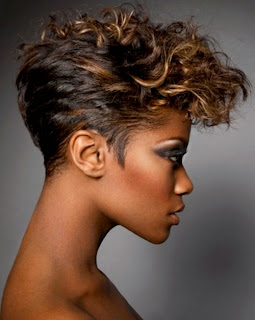 Short hairstyles for black women 2013