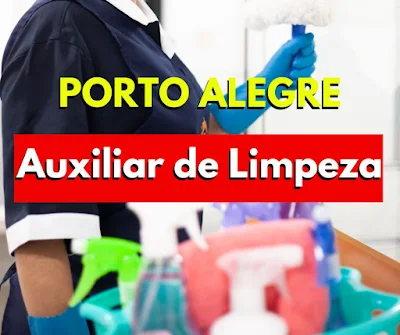 Cindapa abre vaga para Auxiliar de Limpeza em Porto Alegre