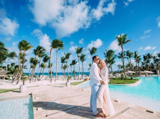 Best honeymoon destinations tropical Punta Cana, Dominican Republic