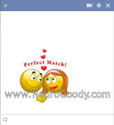Perfect match Emoticon Chat
