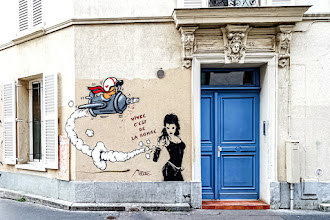 Sunday Street Art : Miss Tic et Jace - rue Gérard - Paris 13