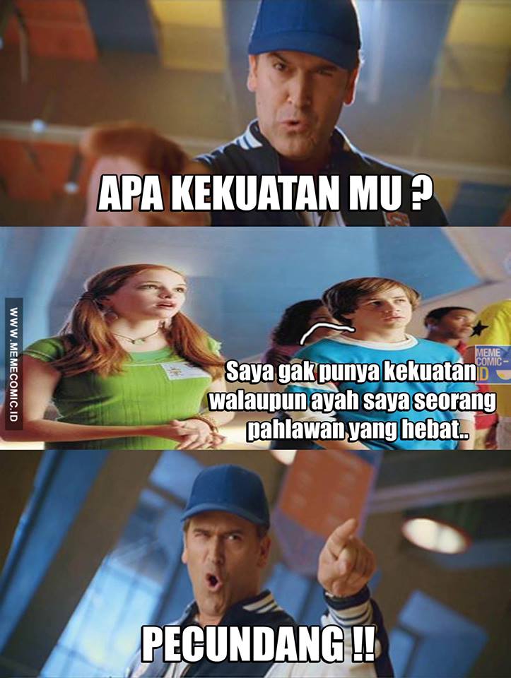 7 Meme 'Apa Kekuatanmu?' ala Tokoh Meme Ini Ngocol Banget 