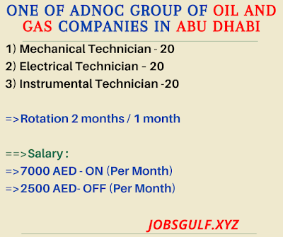 One of ADNOC group of oil and gas companies in Abu Dhabi