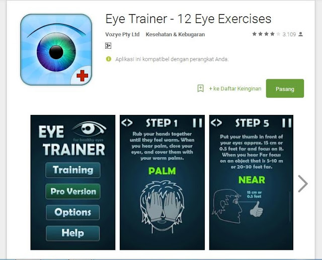 Eye Trainer – 12 Eye Exercises