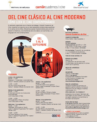 Seminario Festival de Málaga: Del cine clásico al cine moderno