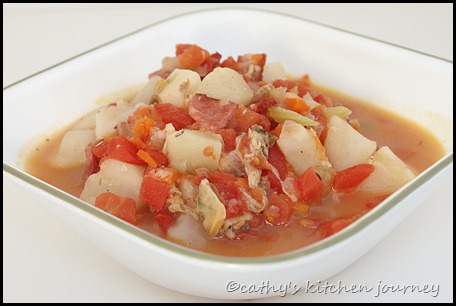 manhattan clam chowder