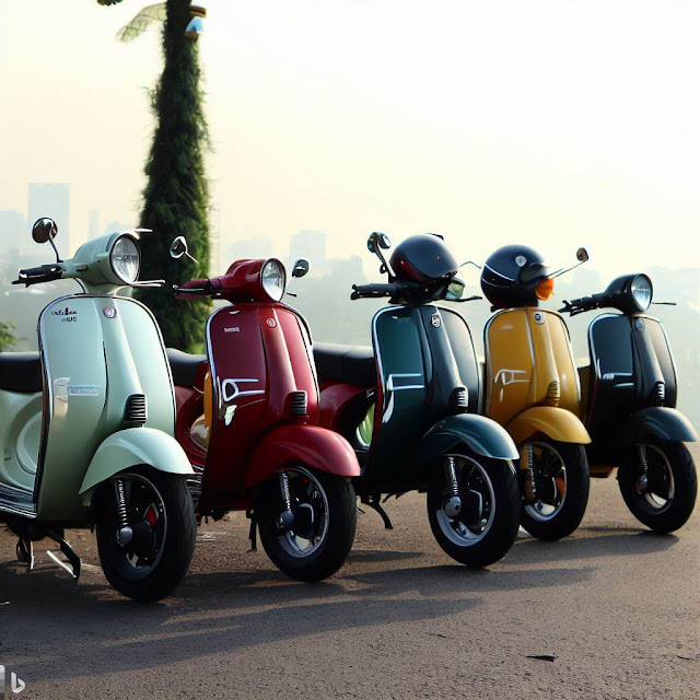 Exploring the Iconic Smallframe Vespa Models