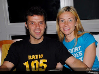 Loris Capirossi And Wife Ingrid 