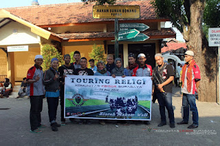 touring religi bikers komunitas cb150r surabaya