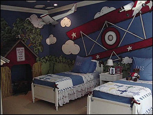 Decorating theme bedrooms  Maries Manor: airplane theme 