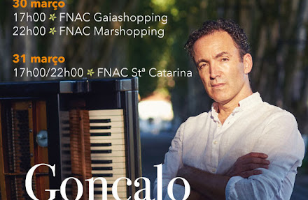 GONÇALO TAVARES  apresenta "Ao Piano" nas FNAC's