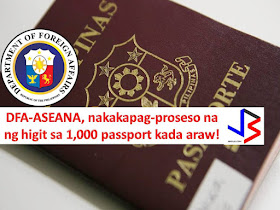 To speed up the passport application processing, the Department of Foreign Affairs (DFA) has added 15 data capture machines in its consular office at ASEANA complex.  The installation of 15 data capture machines happened, two weeks after Secretary Alan Peter Cayetano resumed office as a chief of DFA.  In his visit to DFA-ASEANA Consular office, he said that the office can now process more than 1,000 passports a day.  The machines are big help to shorten the very long queue    of passport applicants and those who are there for renewal including Overseas Filipino Workers (OFW).