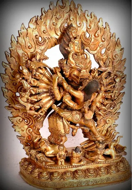 Yamantaka Shiva in Yab-Yum formation