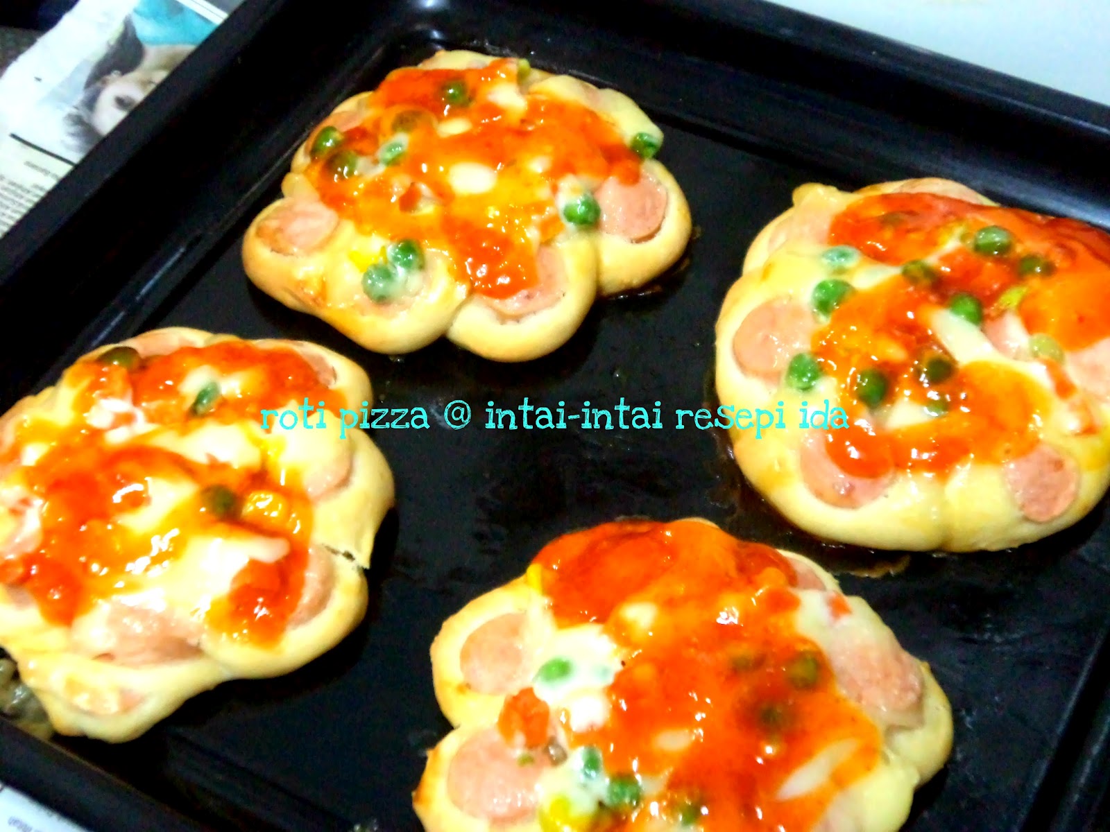 Intai-intai resepi: ROTI PIZZA