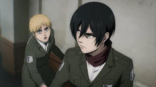 進撃の巨人 アニメ 71話 アルミン&ミカサ Attack on Titan Armin & MIKASA