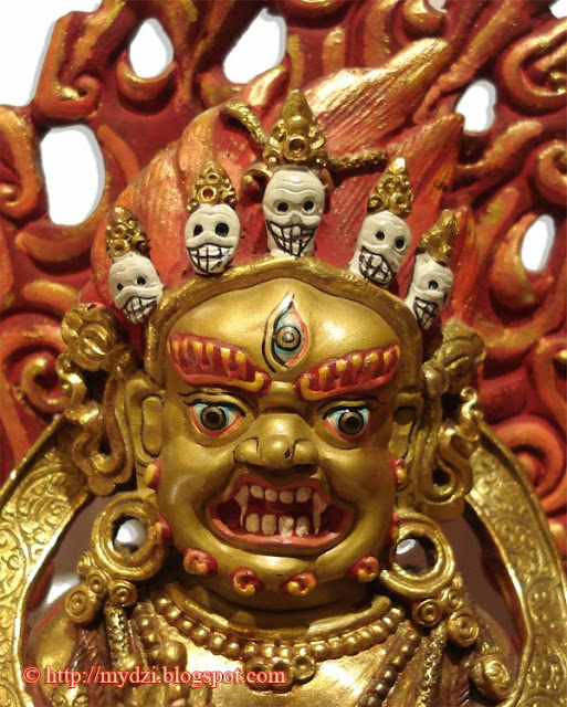 Mahakala Panjaranatha face