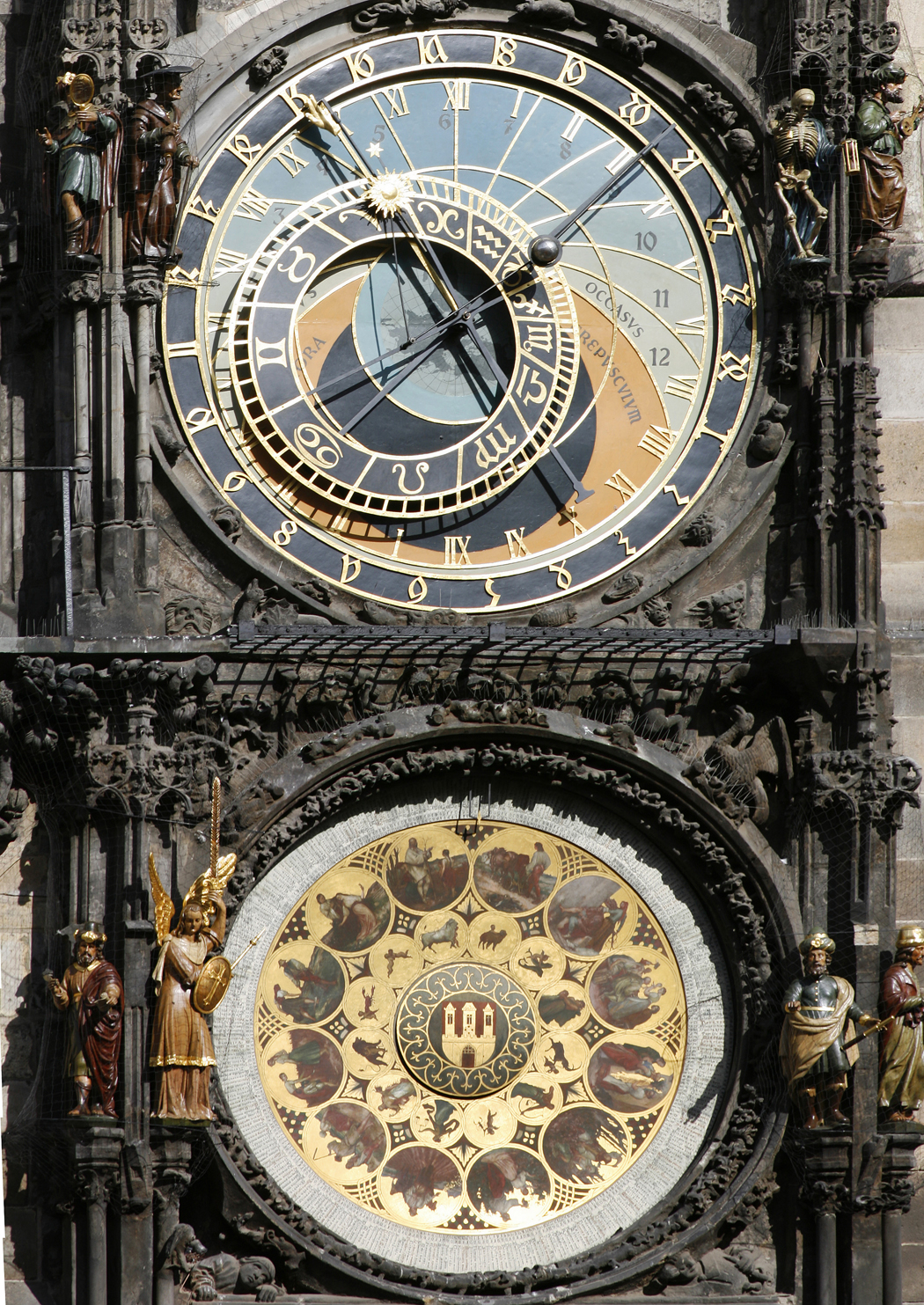 塔時計と天文時計