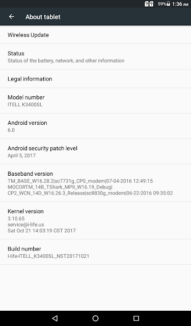 Download i-Life ITELL K3400SL Firmware