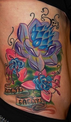 lotus flower tattoo