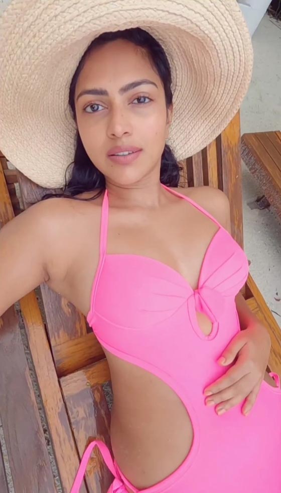15 hot photos of Amala Paul in bikini and swimsuits - actress from Bholaa,  Aadai and Pitaa Kathalu.